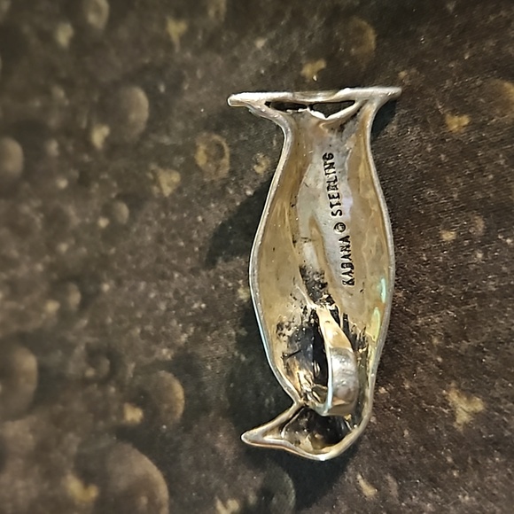 Kabana Sterling Penquin Pendant - Picture 3 of 3